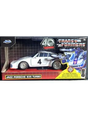 Jazz Porsche Transformers Movie Jada Di-Cast Toy Car Figure